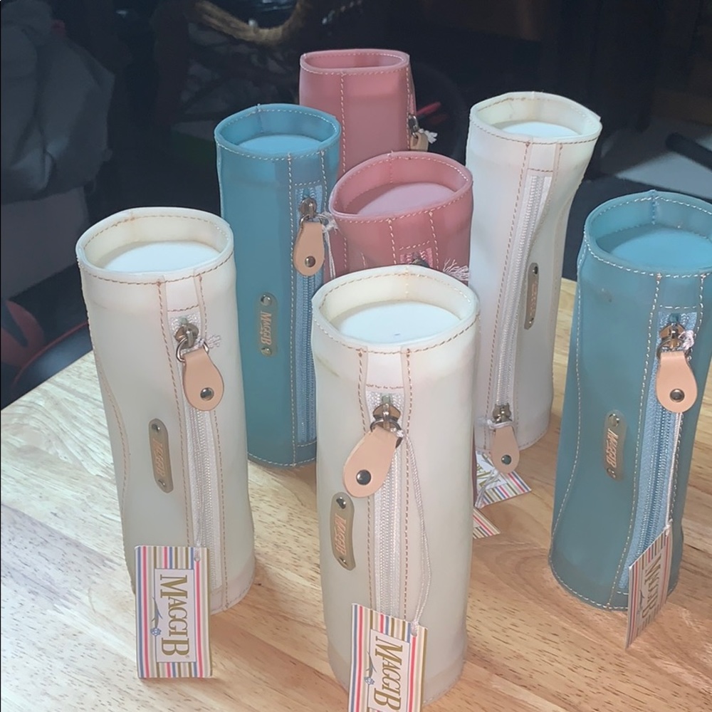 Makeup/brush bag frosty fun make up cylinder